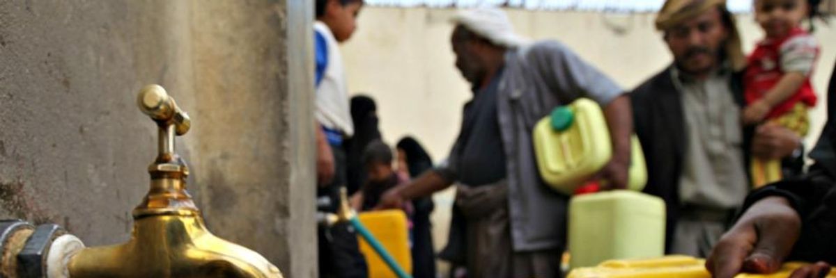 War Leaves Two-Thirds of Yemen without Water Access: Oxfam