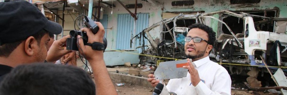 'Your Bombs Are Killing Victims Here': U.S.-Made Bomb Hit School Bus in Attack That Killed 40 Yemeni Children
