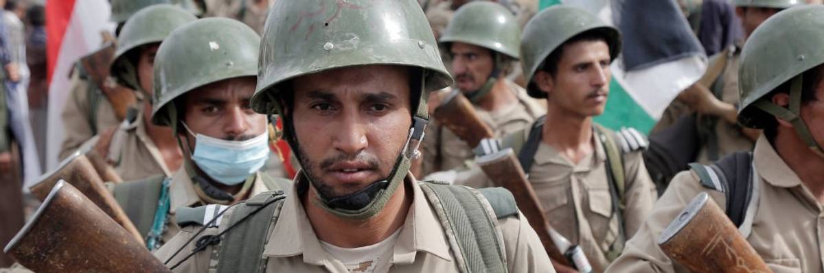 Yemenis Rally In Solidarity With Palestinian People 2024