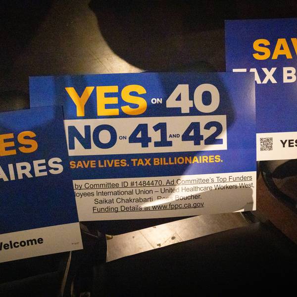 Yes on 40 signs