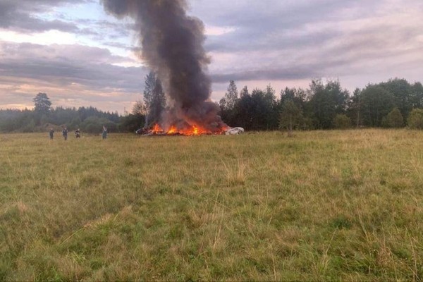 Yevgeny Prigozhin plane crash