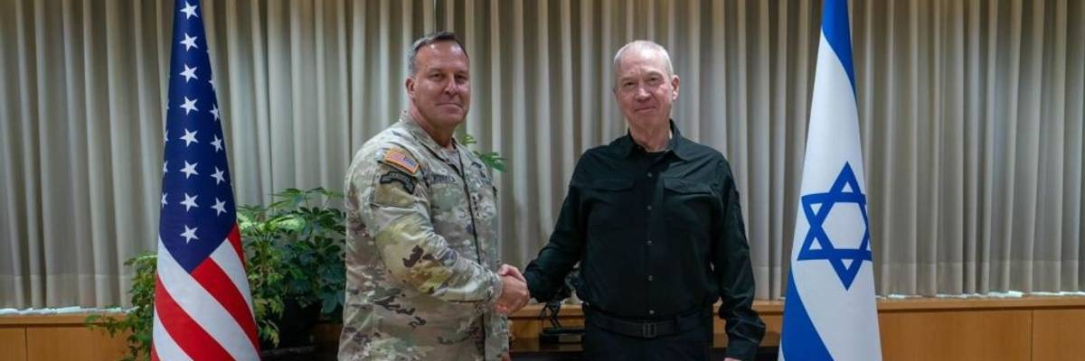 Yoav Gallant - Michael Erik Kurilla meeting in Tel Aviv