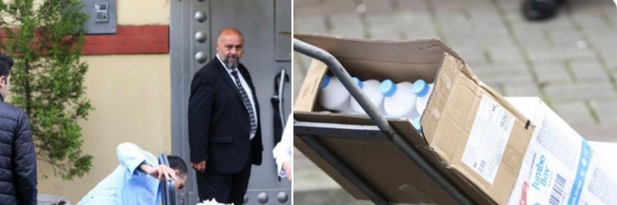 'You Couldn't Make This Up': A Bunch of Mops, Cleaners, and Trash Bags Delivered to Saudi Consulate Ahead of Khashoggi Murder Probe