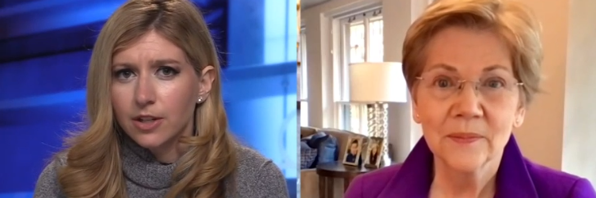 'How About a Counter-Argument Based on Fact?': Warren Destroys CNBC Host Over Two-Cent Wealth Tax Criticism