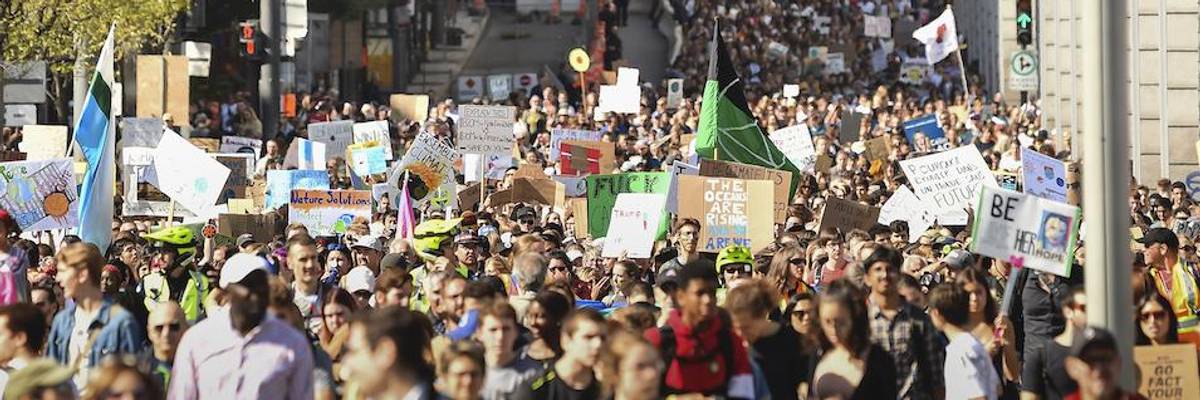 With Over 6 Million People Worldwide, Climate Strikes Largest Coordinated Global Uprising Since Iraq War Protests