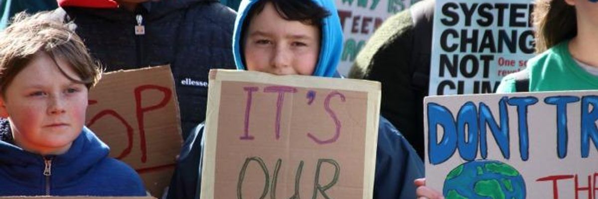 "They'll Give Me a Detention but It'll Be Worth It"--A Climate Scientist Interviews His Climate Striking Daughter