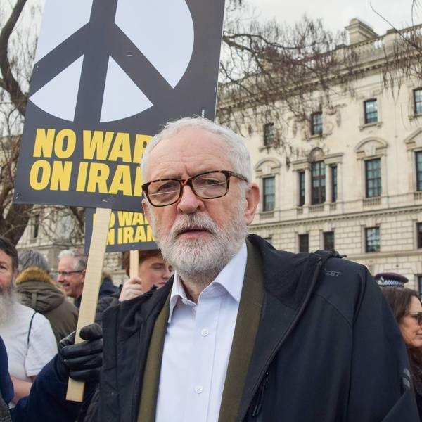 Your Party co-founder and leader Jeremy Corbyn takes part in...