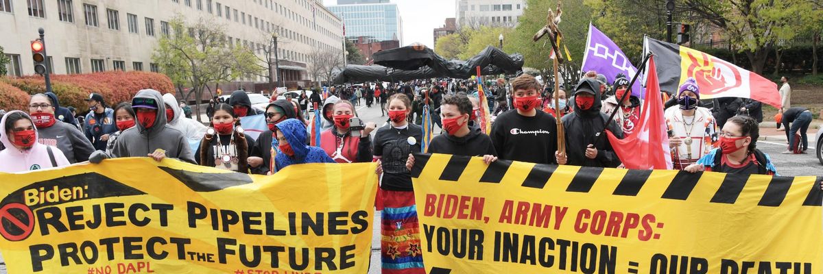 As Mobilization Gains Steam, Over 300 Groups Implore Biden to 'Stop Line 3'