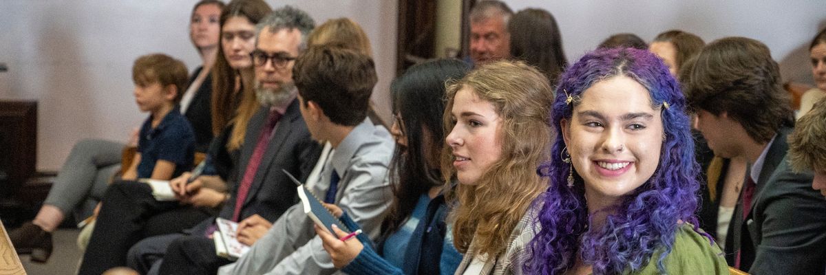 Youth plaintiffs await the start of the nation's first youth climate change trial