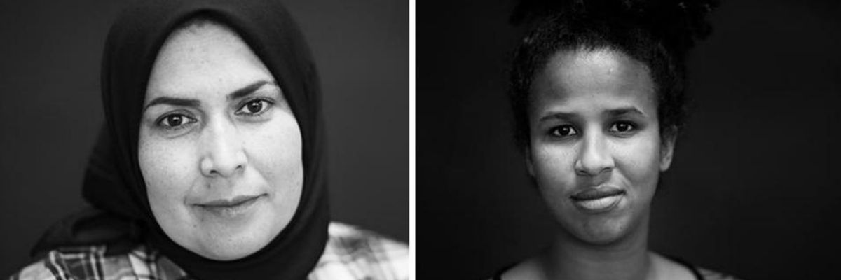 Zeinab Uzbak and Farhiya Khalid