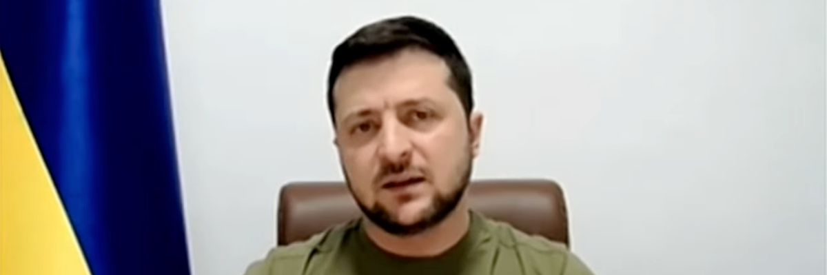 Zelenskyy speaking to Congress