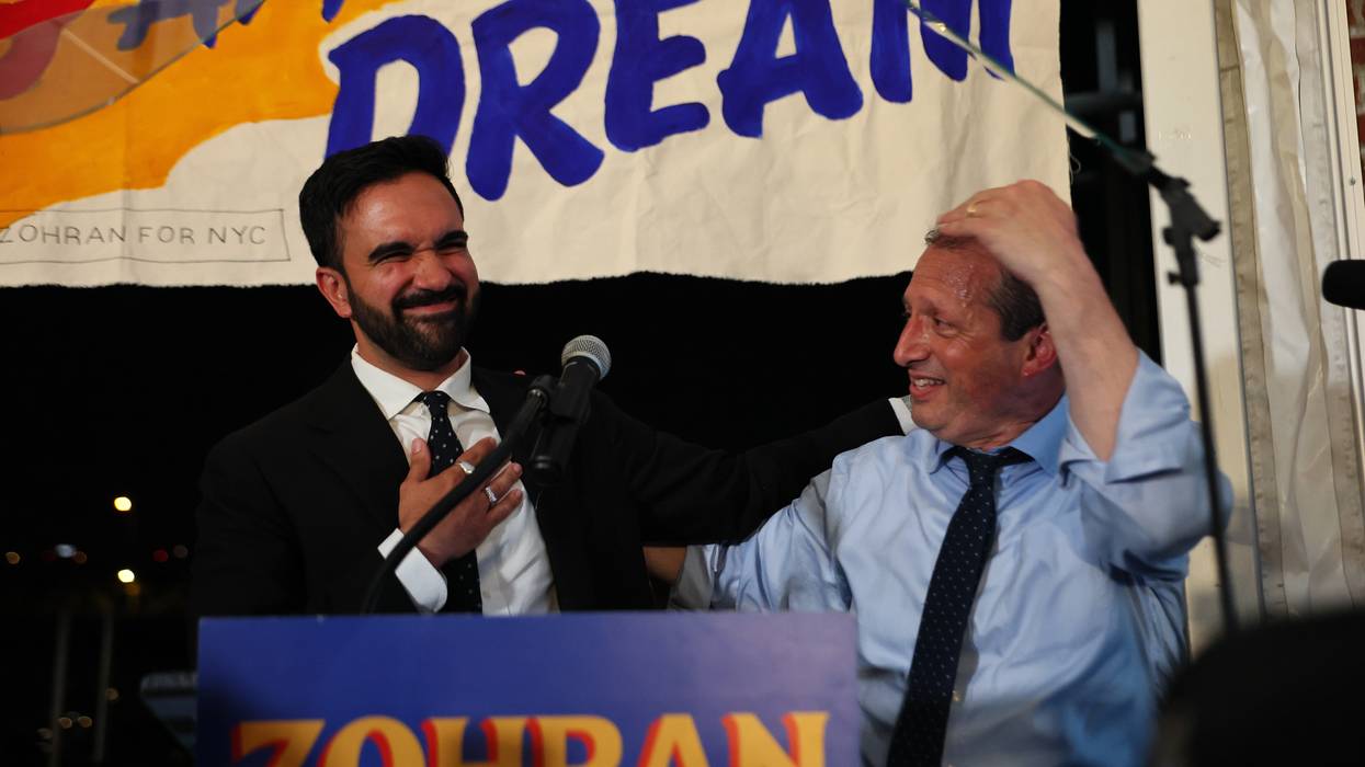 Zohran Mamdani and Brad Lander.