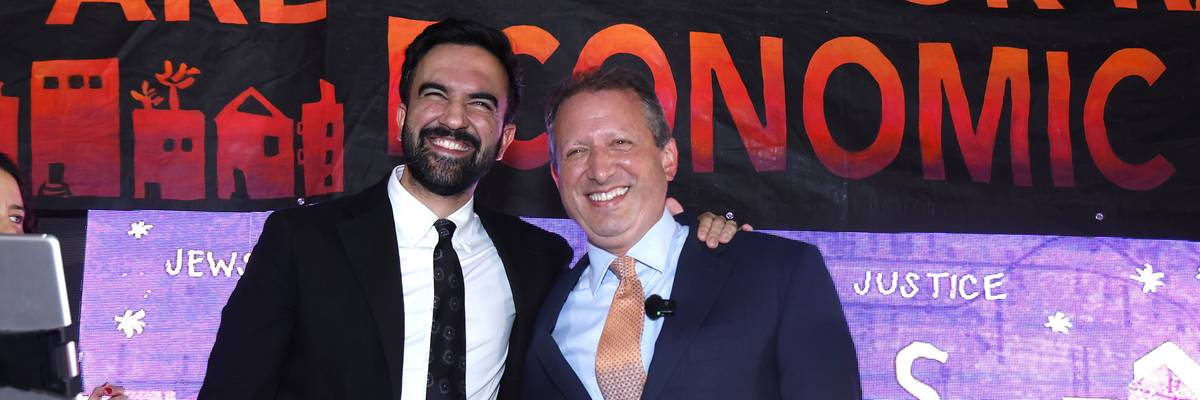 Zohran Mamdani and Brad Lander