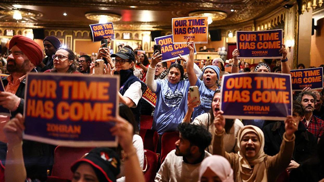 Zohran Mamdani rally