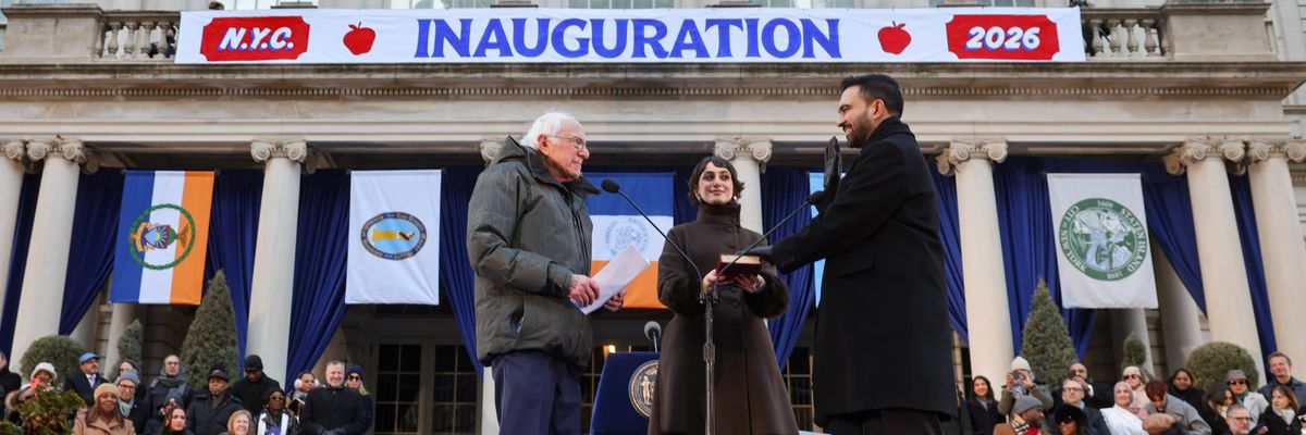Zohran Mamdani Sworn In As New York City's New Mayor