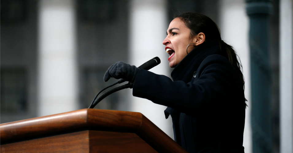 now this alexandria ocasio cortez