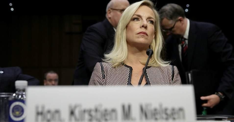 Homeland Security Secretary Kirstjen Nielsen arrives for a hearing held by the Senate Judiciary Committee Jan. 16, 2018 in Washington, D.C. (Photo: Win McNamee/Getty Images)