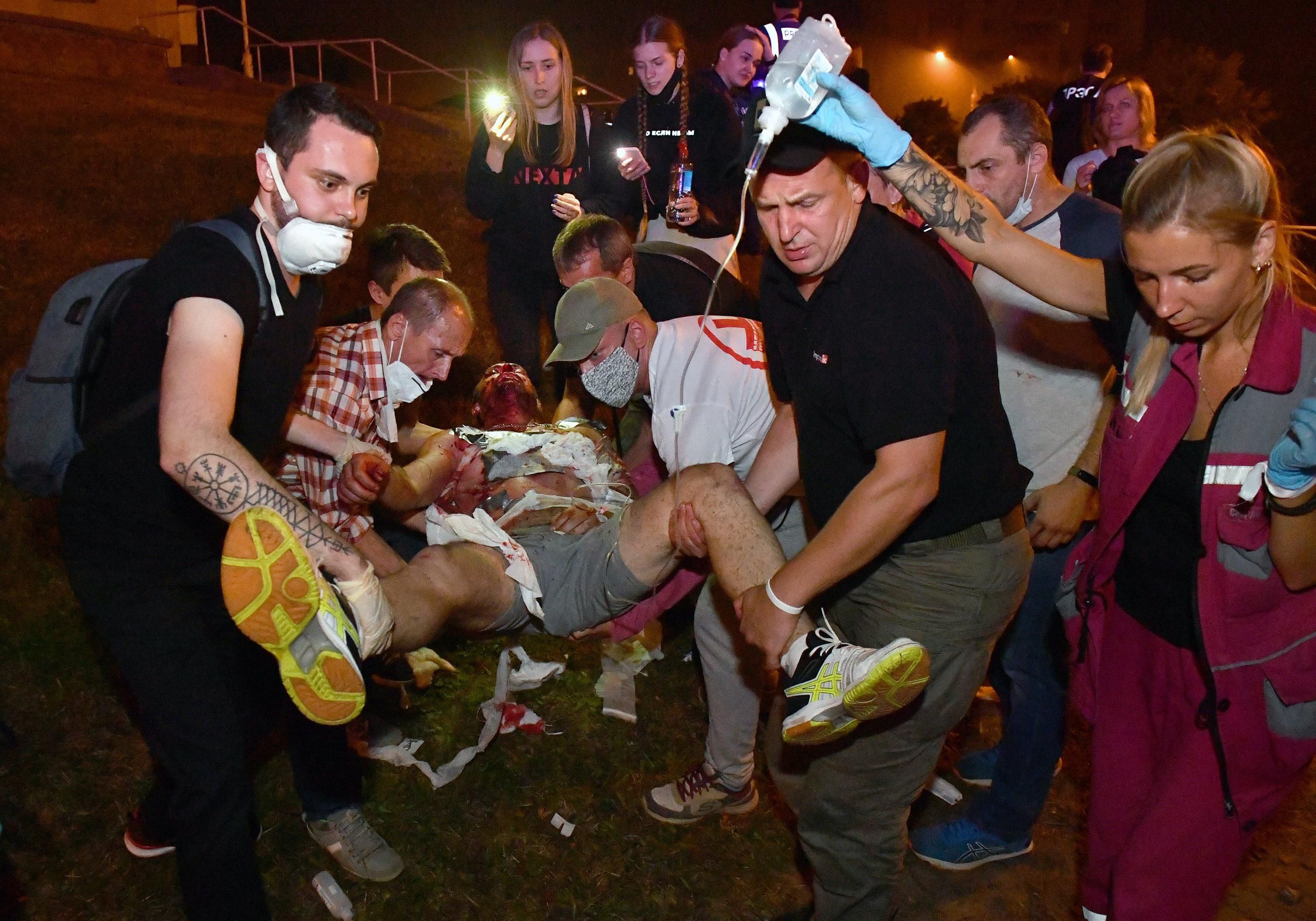 'Screams of Torture' as Authoritarian Government in Belarus Continues Attacks on Protesters, Journalists