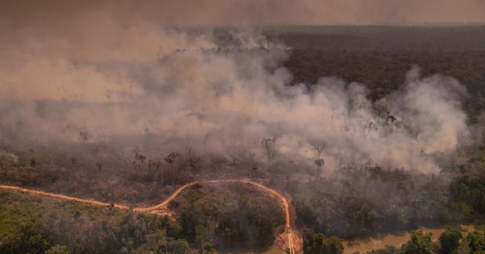 As Fires Surge in Brazilian Amazon, Bolsonaro Strategy to Battle Deforestation Blasted as 'PR Stunt'