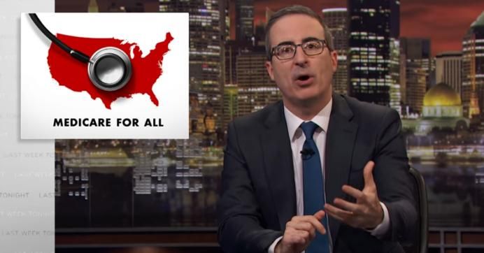 'Must-Watch TV': Comedian John Oliver Makes Case for Medicare for All, Debunks Right-Wing Talking Points