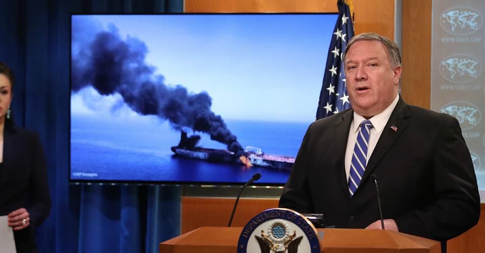'Deja Vu' of Iraq War Lies as Mike Pompeo Blames Iran for Tanker Attack Without Single Shred of Evidence