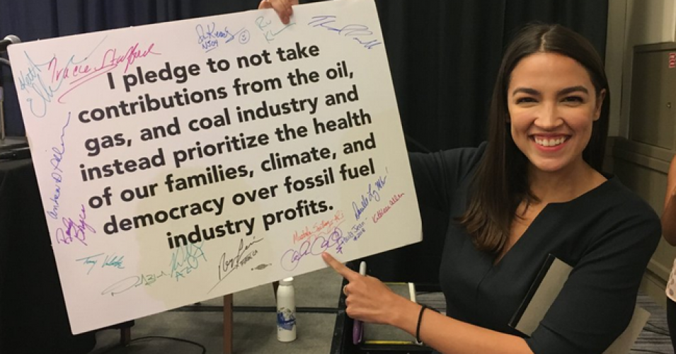 Ocasio-Cortez's "Audacious and Bold" Commitment to Climate Action Is Just What the Planet—and the Democrats—Need