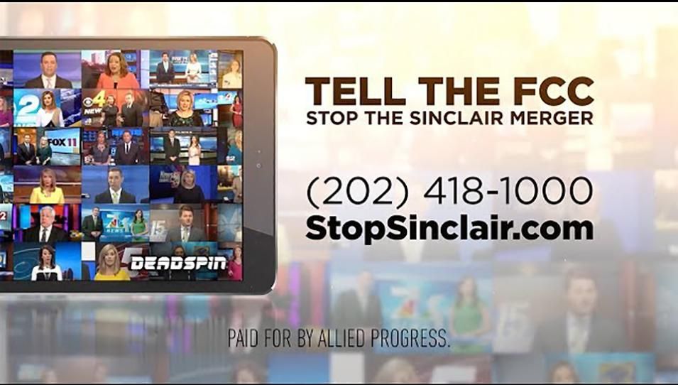 Sinclair Broadcasting Airs Allied Progress Ad Between Attacks on the
