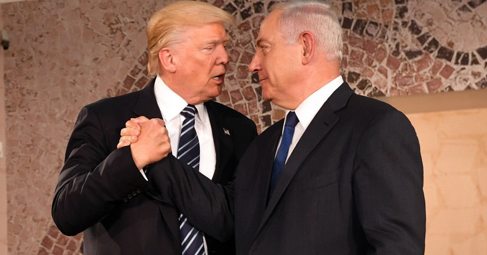 Image result for trump dumps bibi