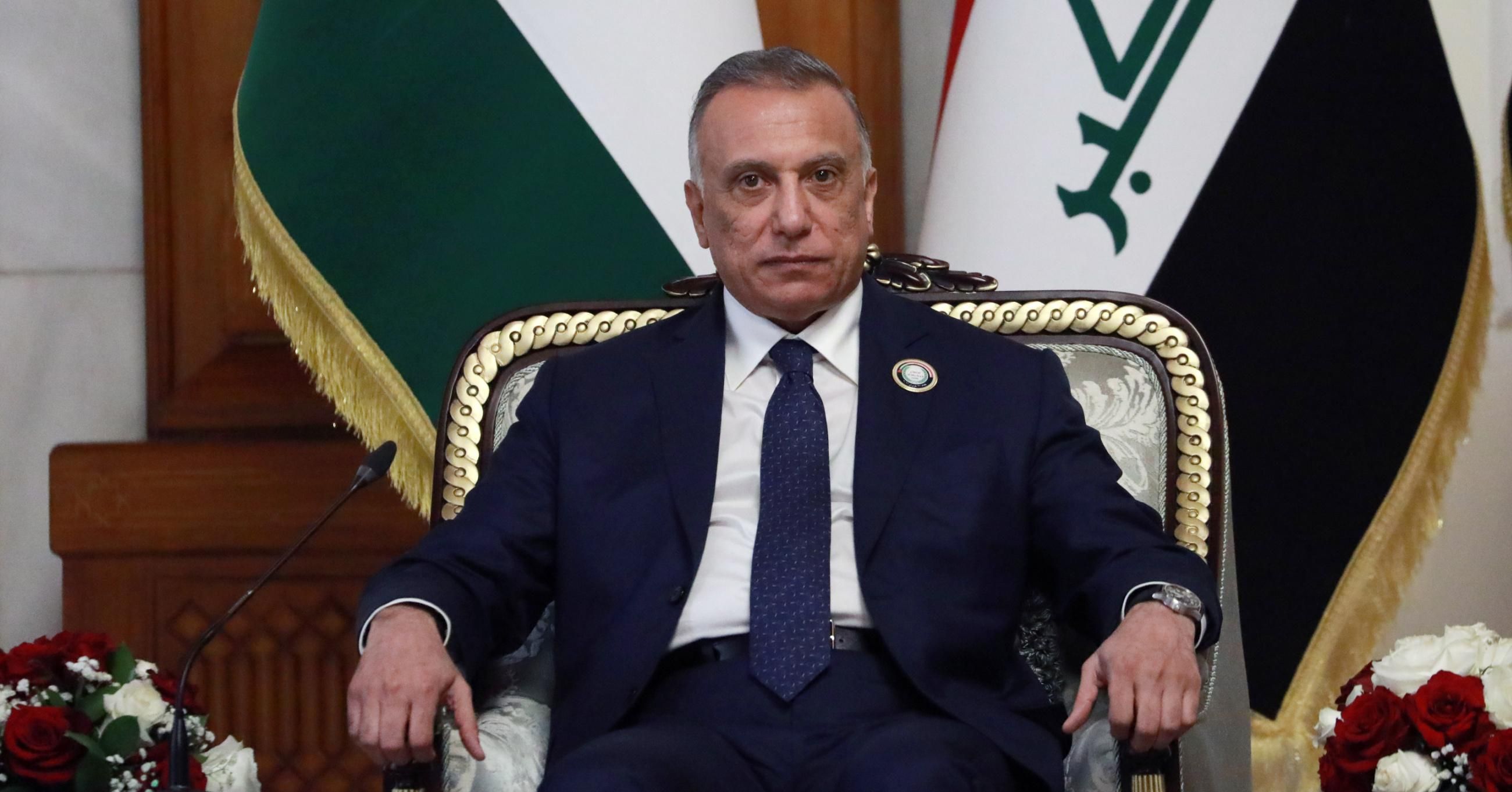 Iraqi PM Mustafa al-Kadhimi