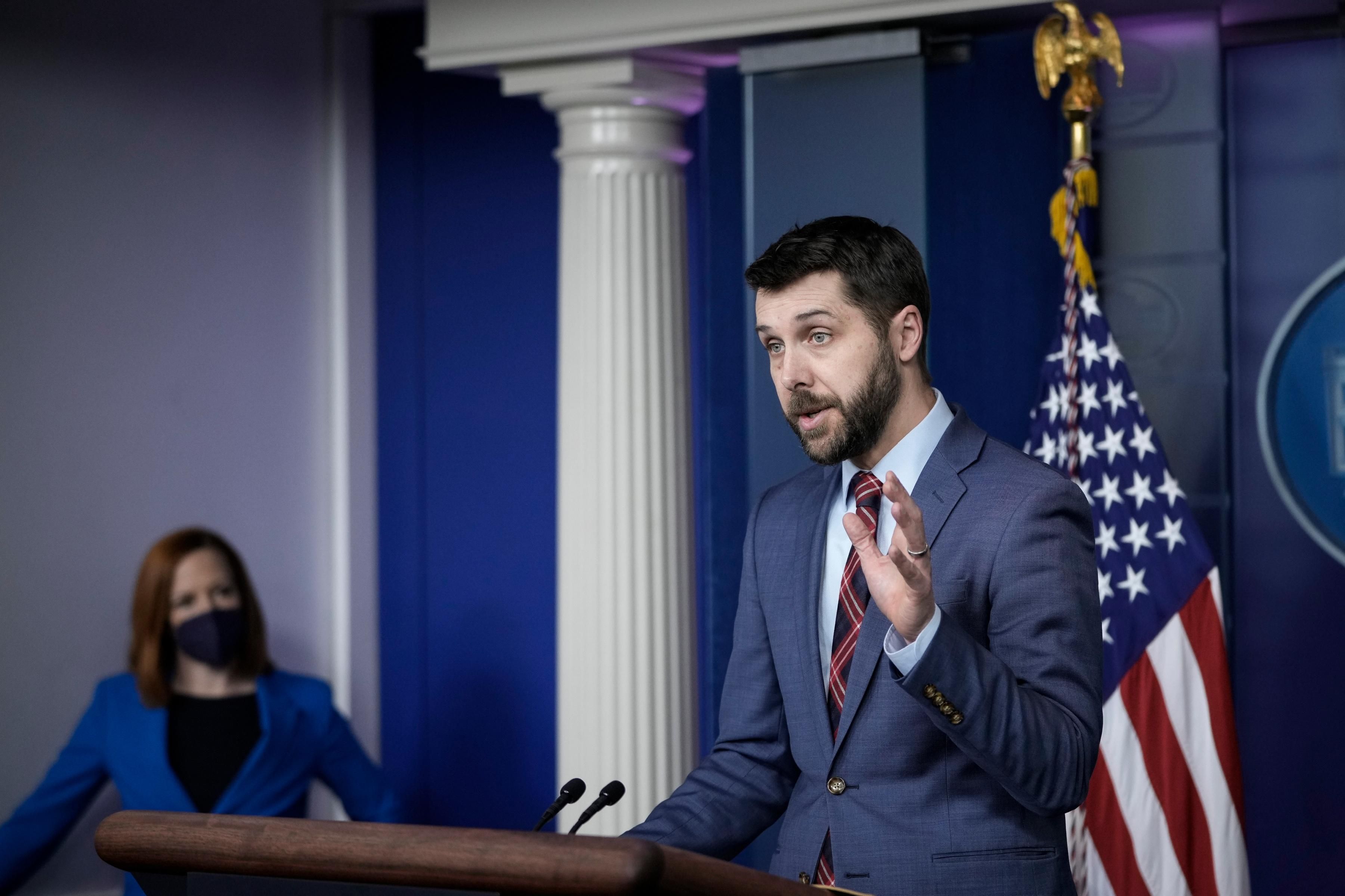 White House National Economic Council Director speaks during a press briefing