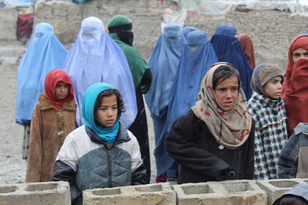 girls and mothers afghanistan
