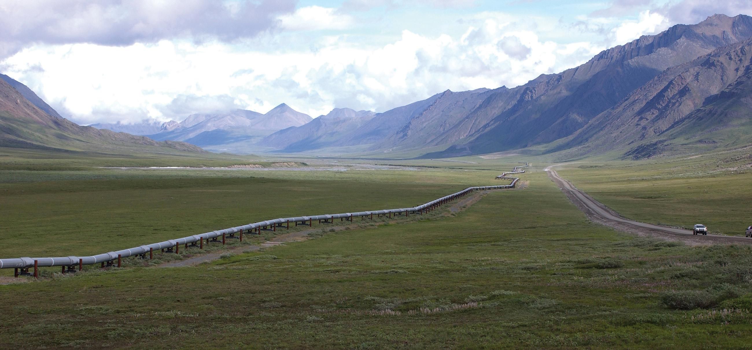 Trans-Alaska Pipeline Permafrost Melting