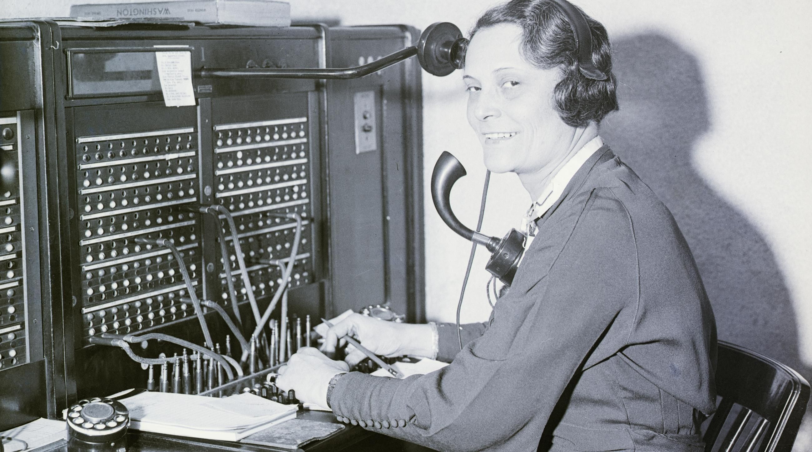 White House Operator in 1933