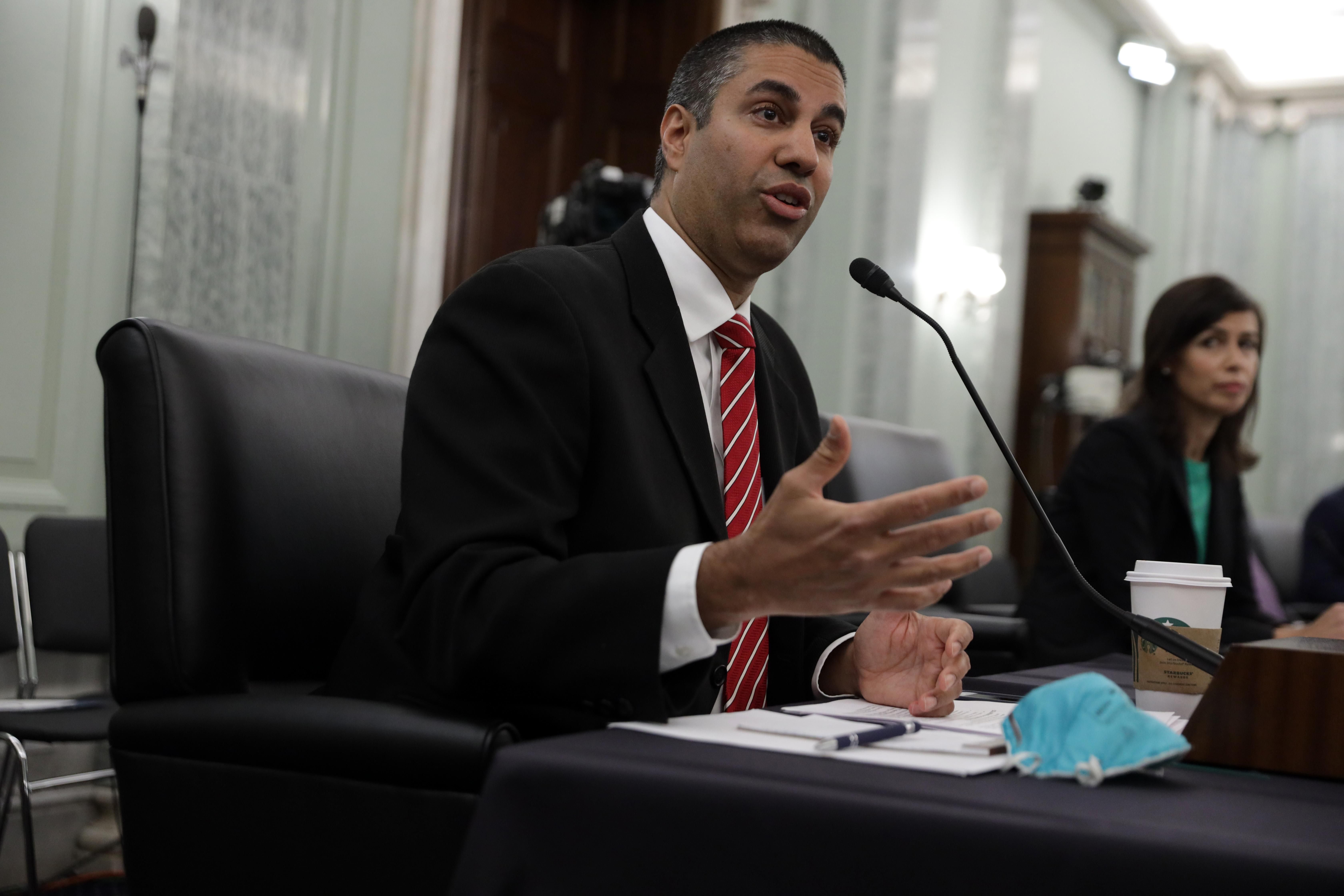 Federal Communications Commissioner Ajit Pai in 2020
