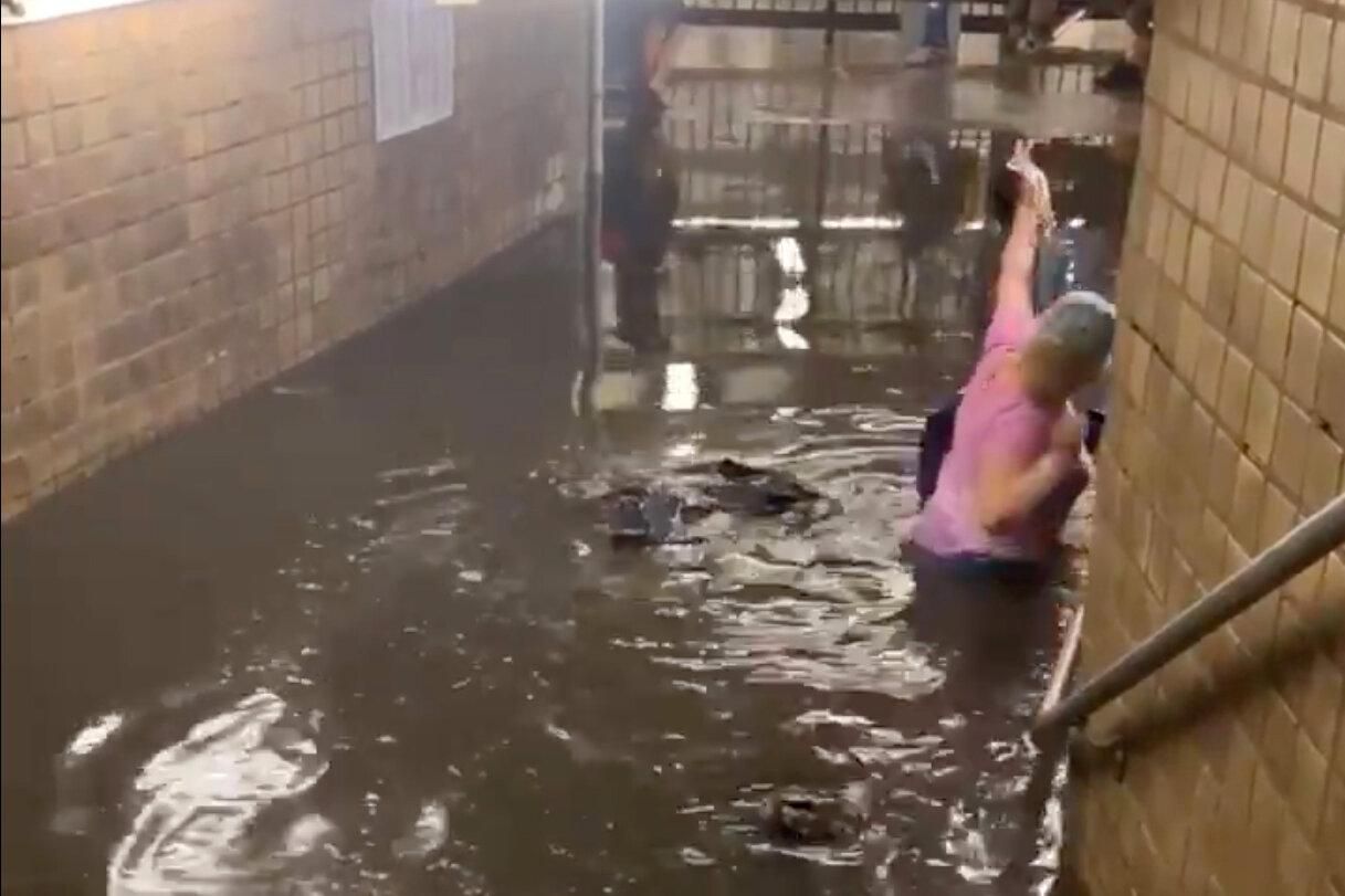 Flooded NYC Subways Exemplify Why Climate Is Key to Infrastructure Fight