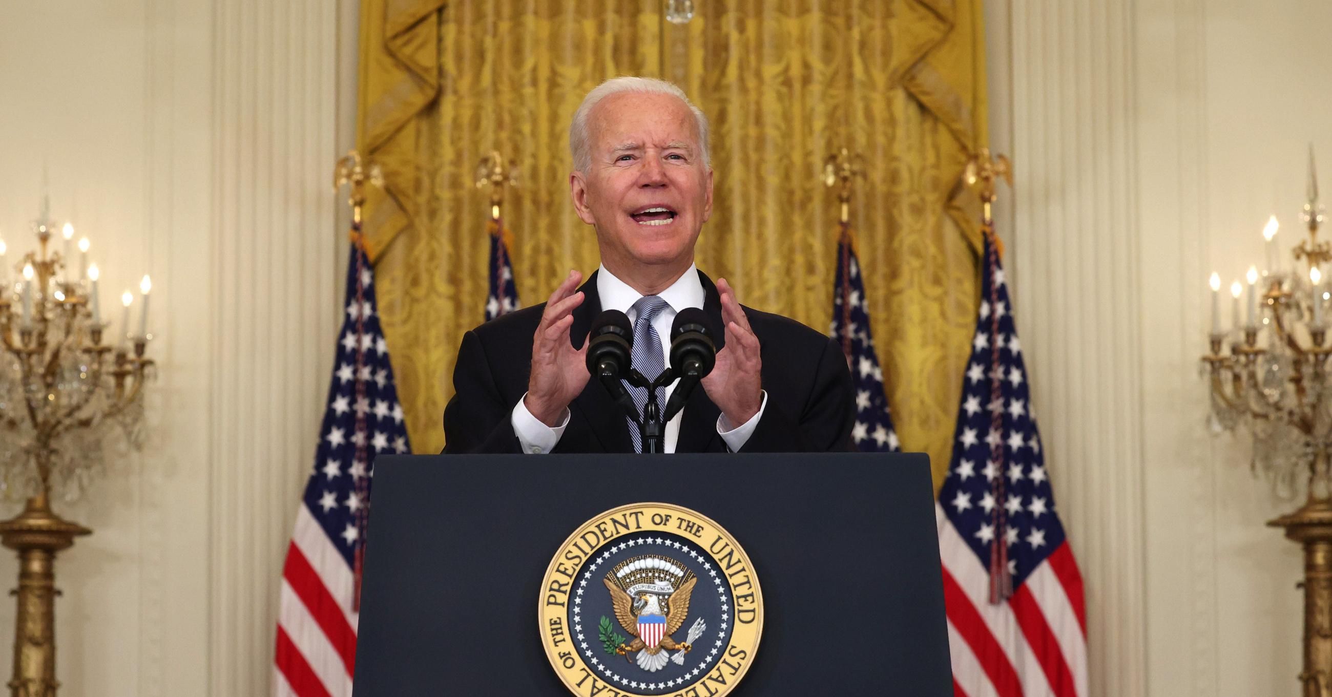 Joe Biden Afghanistan speech 