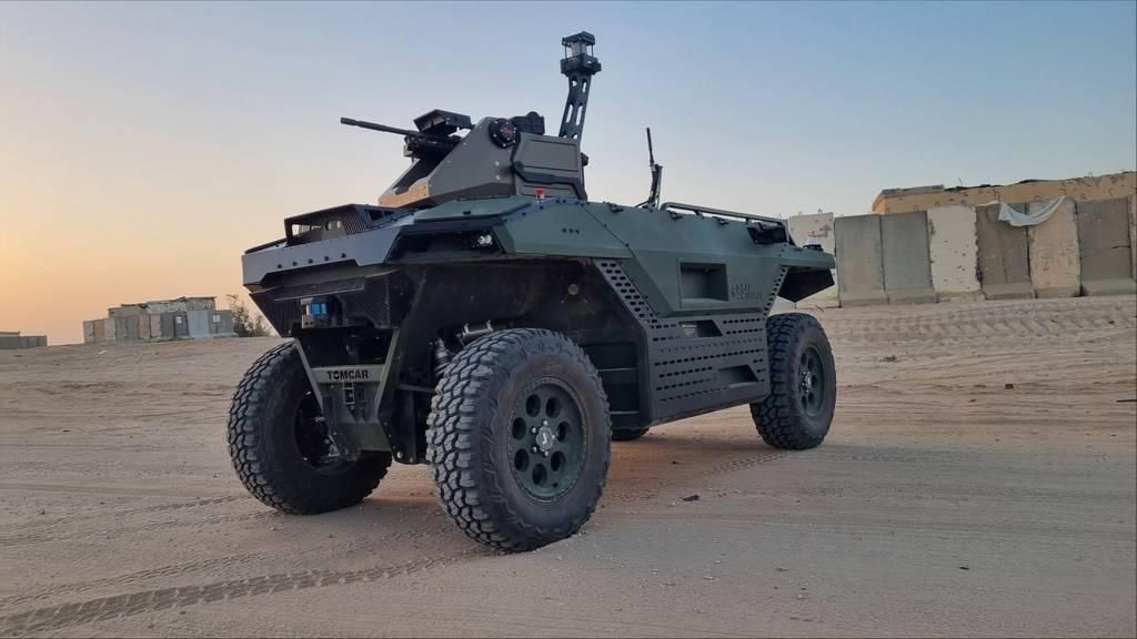 Israel's new armed unmanned autonomous vehicle 