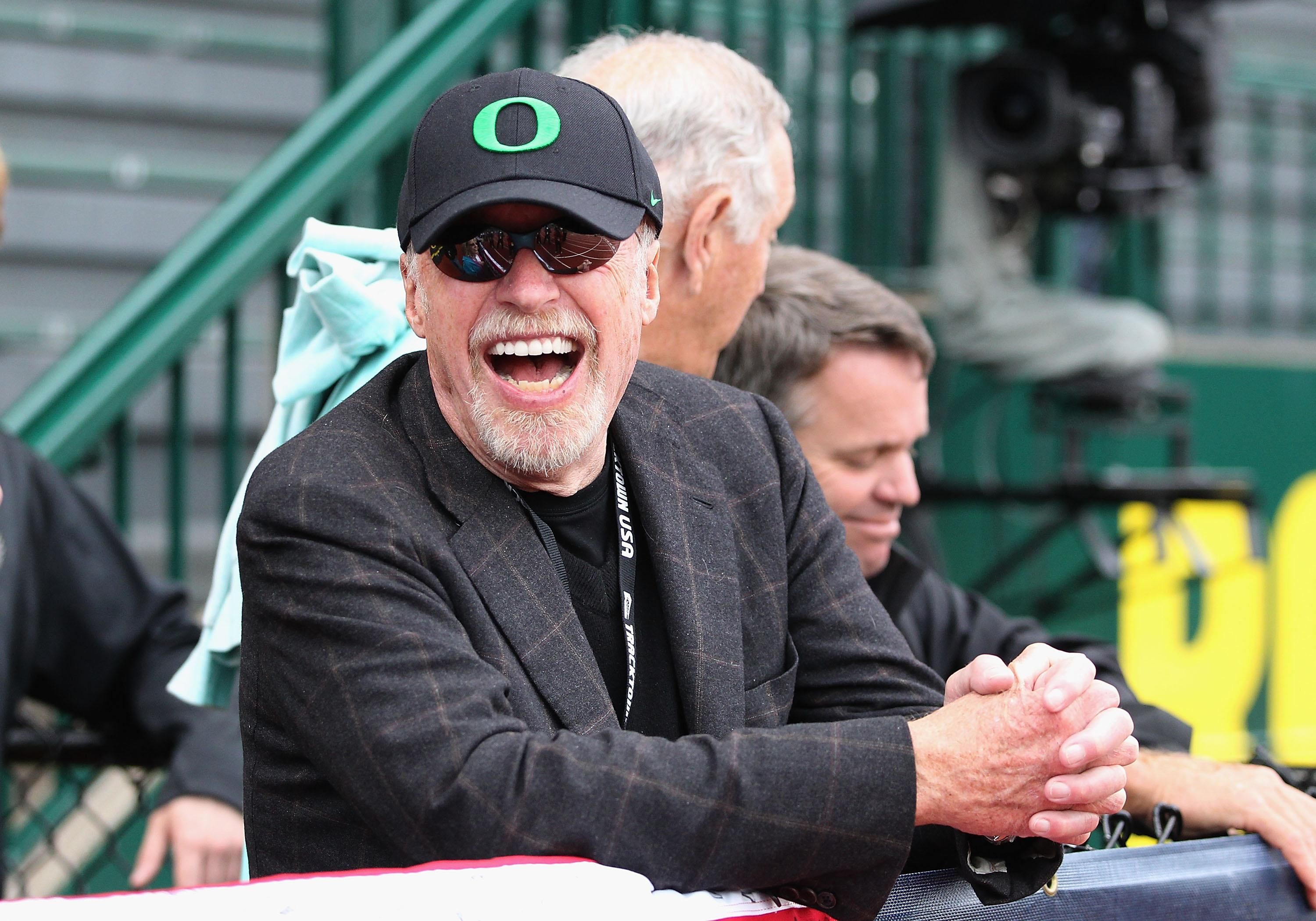 Billionaire Phil Knight is laughing