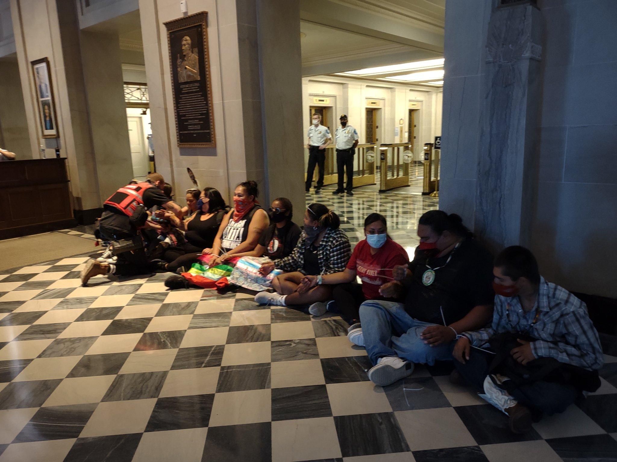 Indigenous leaders occupy the Bureau of Indian Affairs