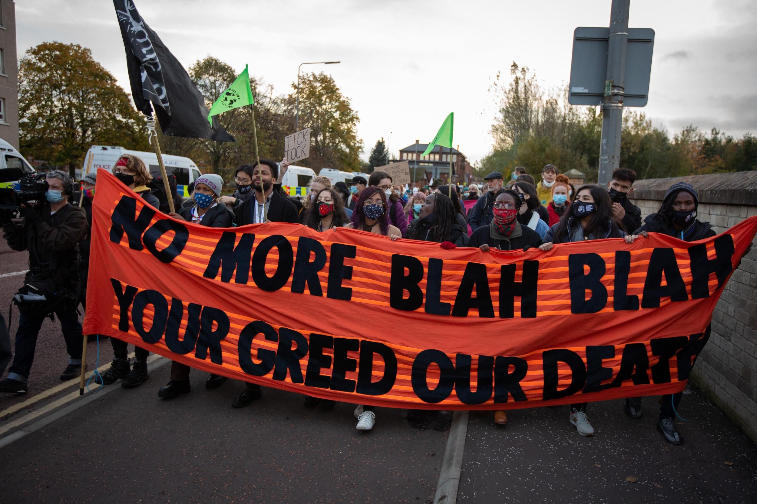 Greenpeace protesters