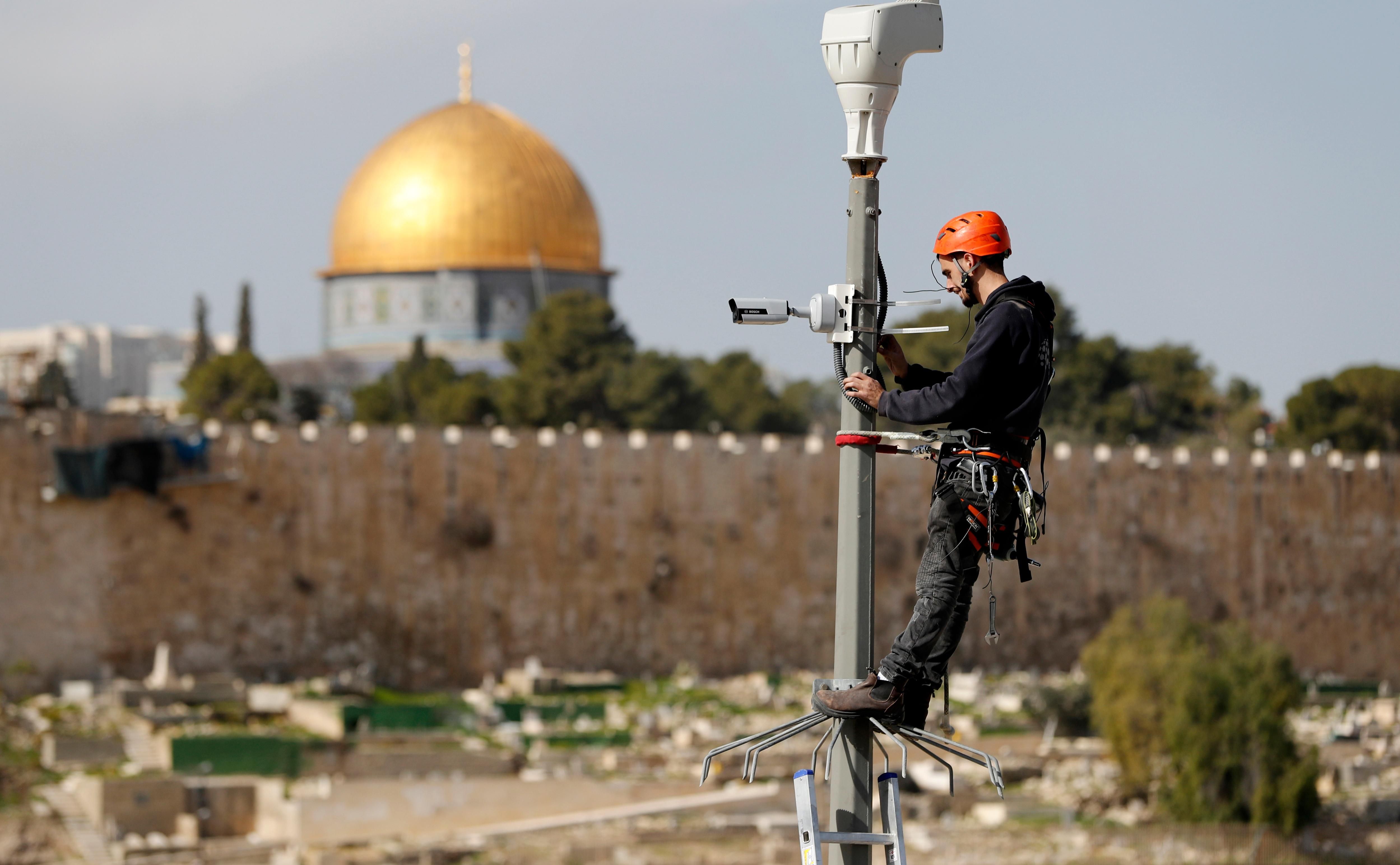 Israel mass surveillance Palestine