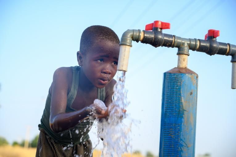 UNICEF and the right to water.