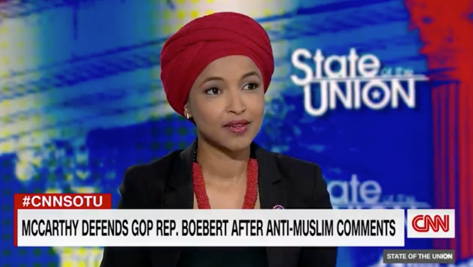 Ilhan Omar on State of the Union