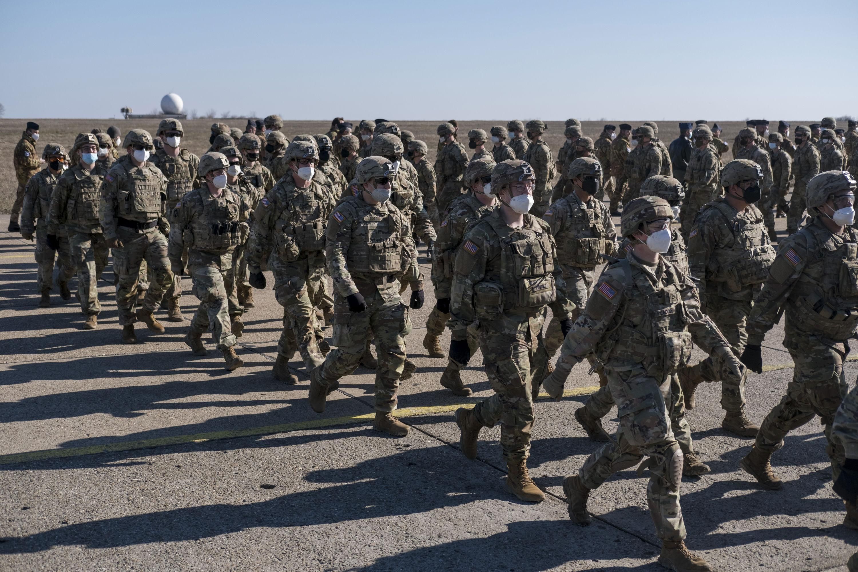us troops