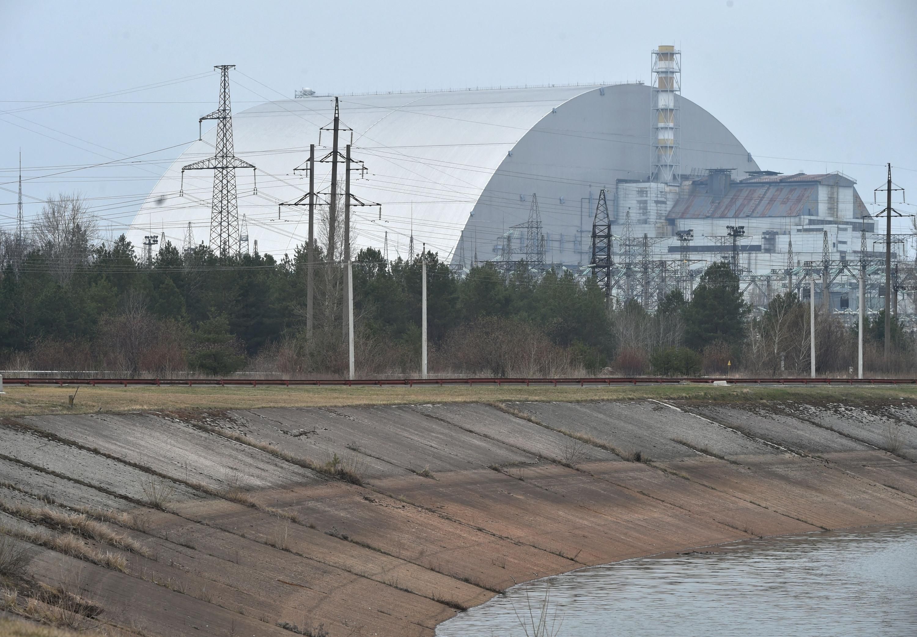 A photo shows the Chernobyl