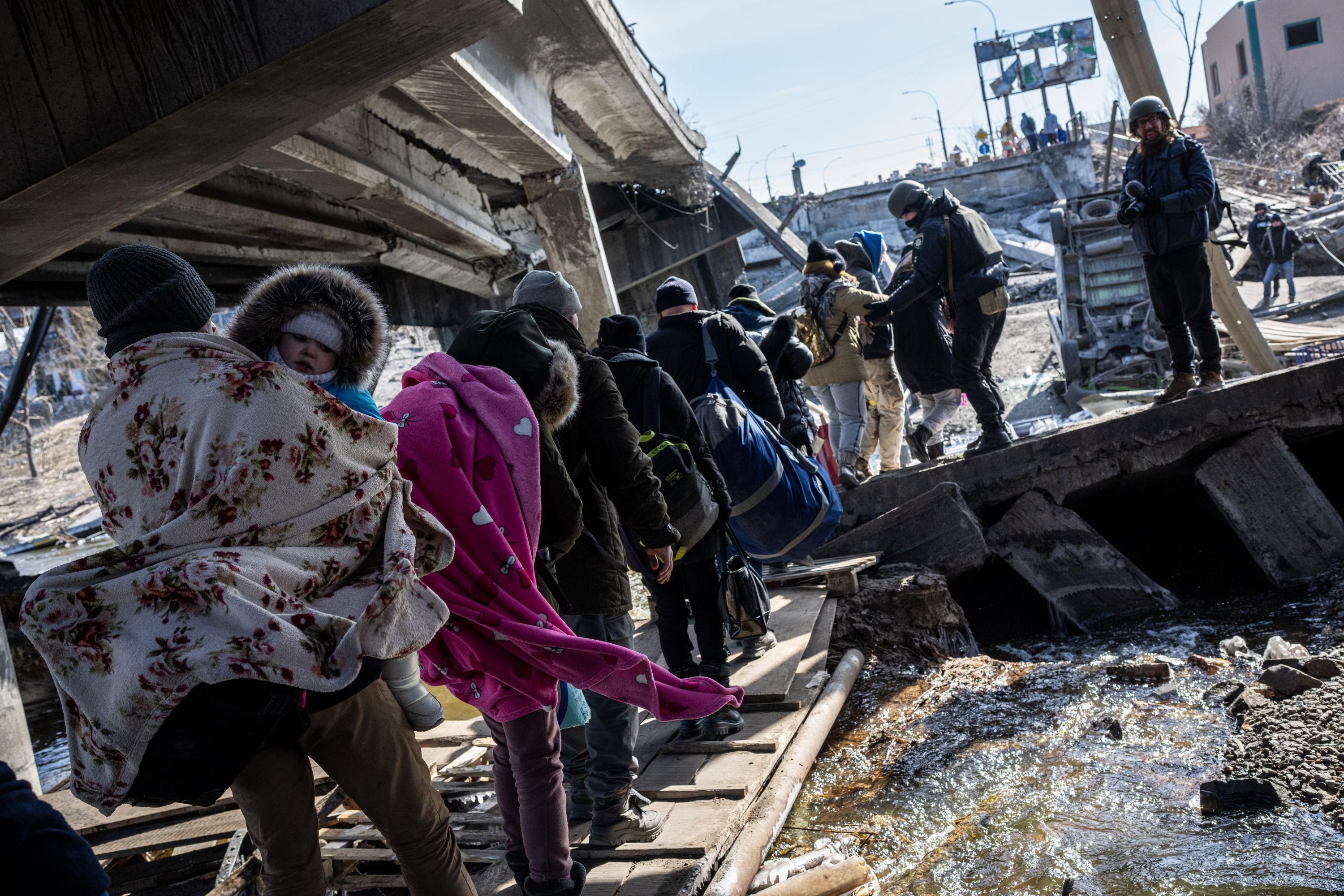 civilians in Ukraine