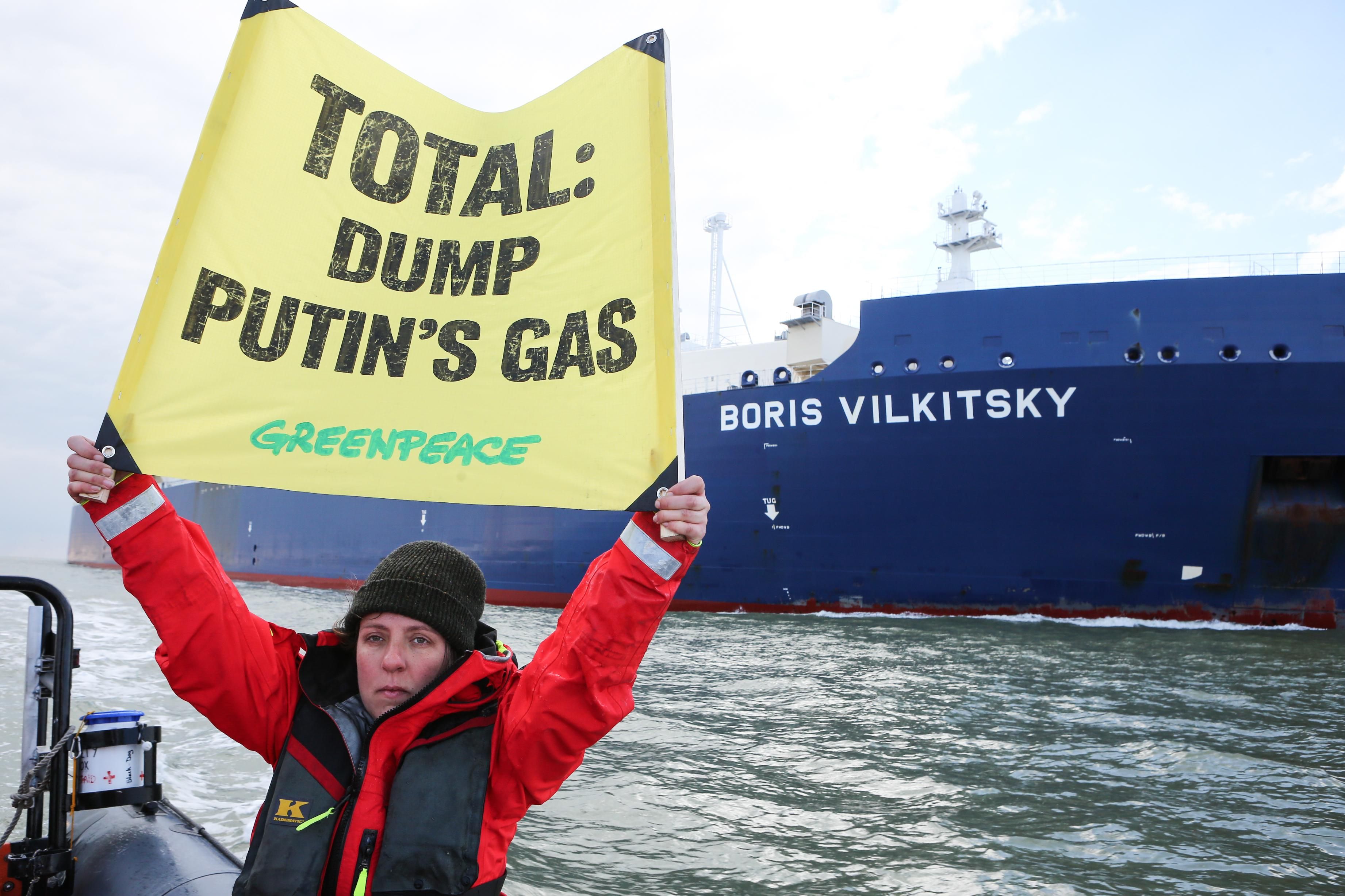 Total: Dump Putin's Gas