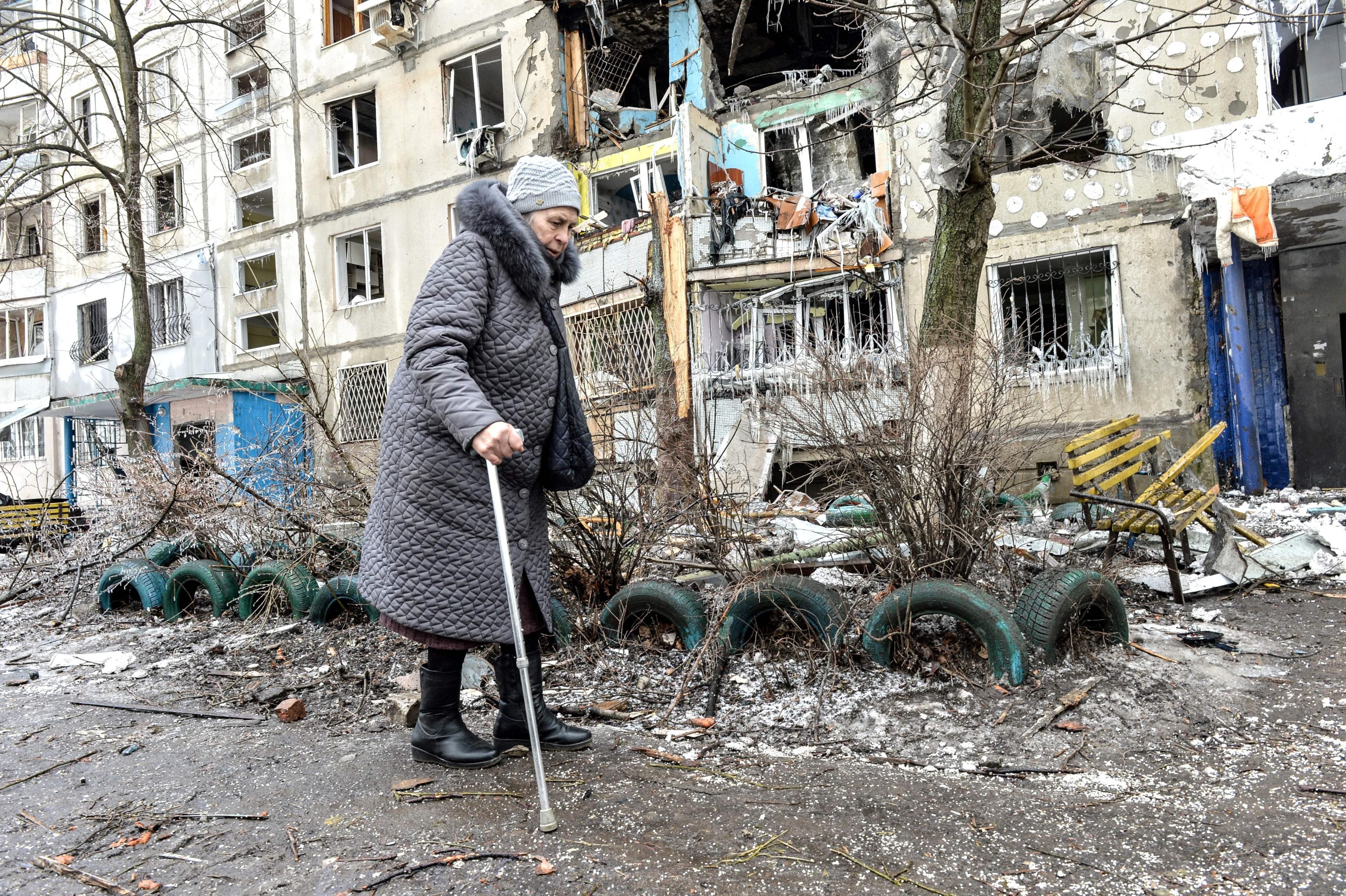 Ukraine civilians