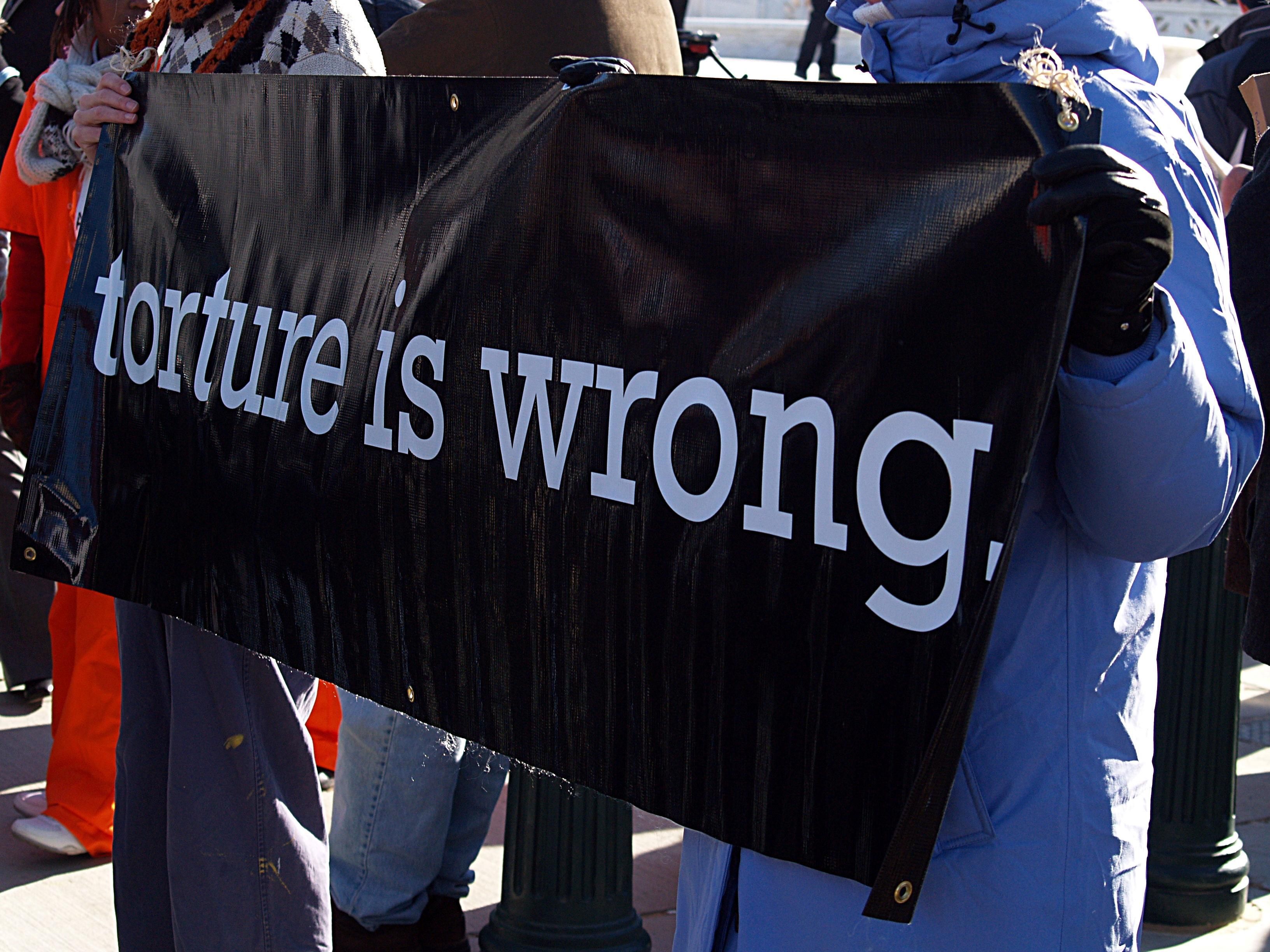 torture is wrong