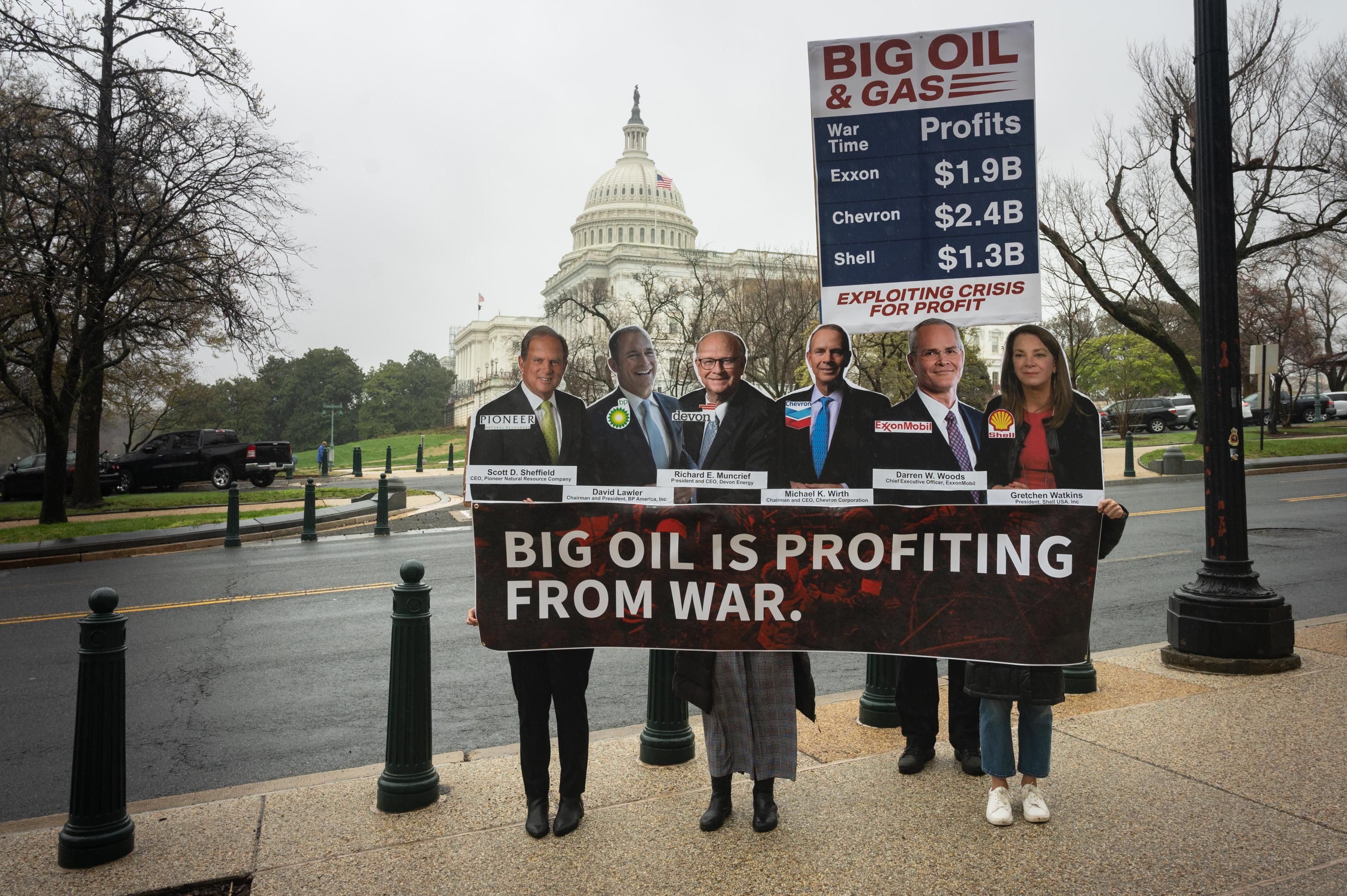 Big Oil profiteers